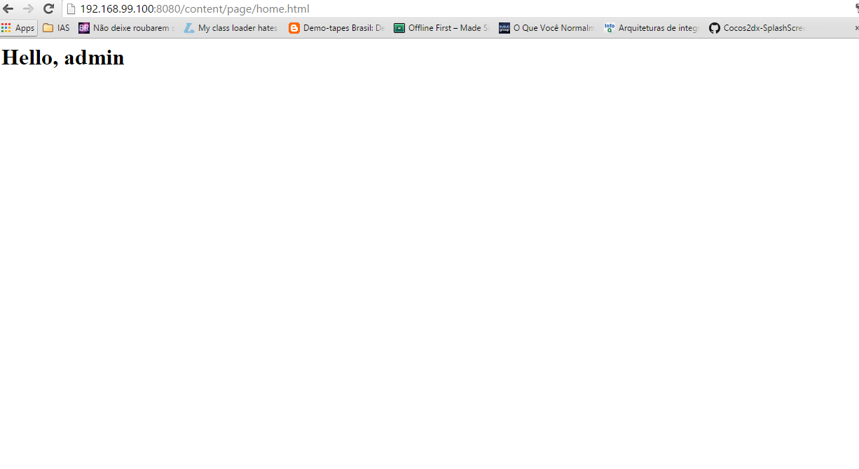 Logged User Page