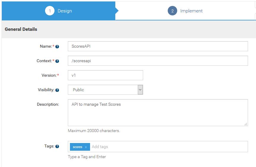 The API Design