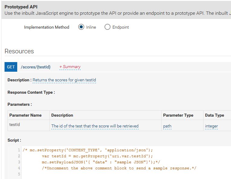 The API Design