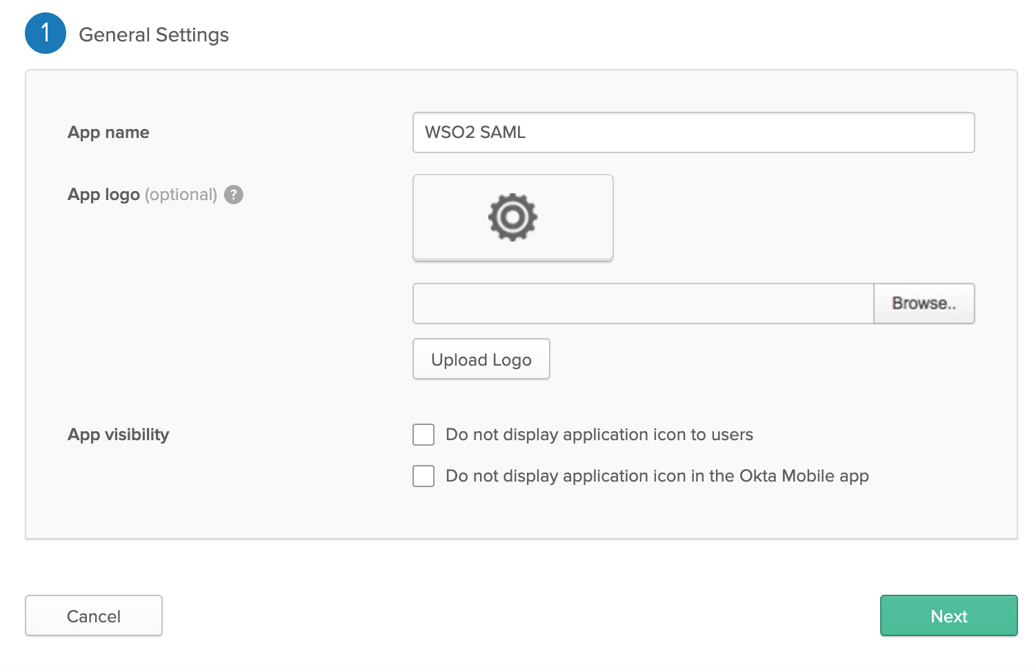 Okta App General