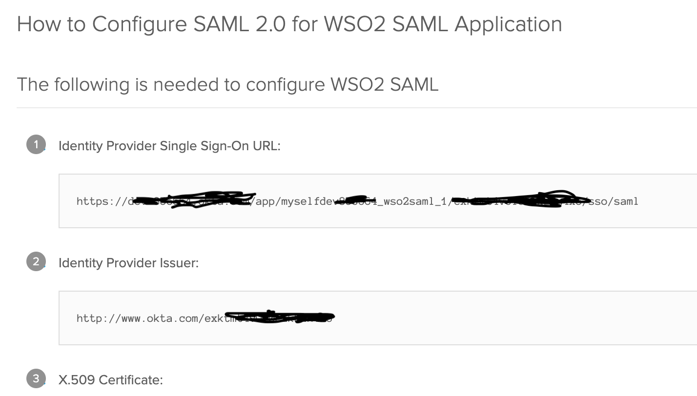 Okta SAML Setup